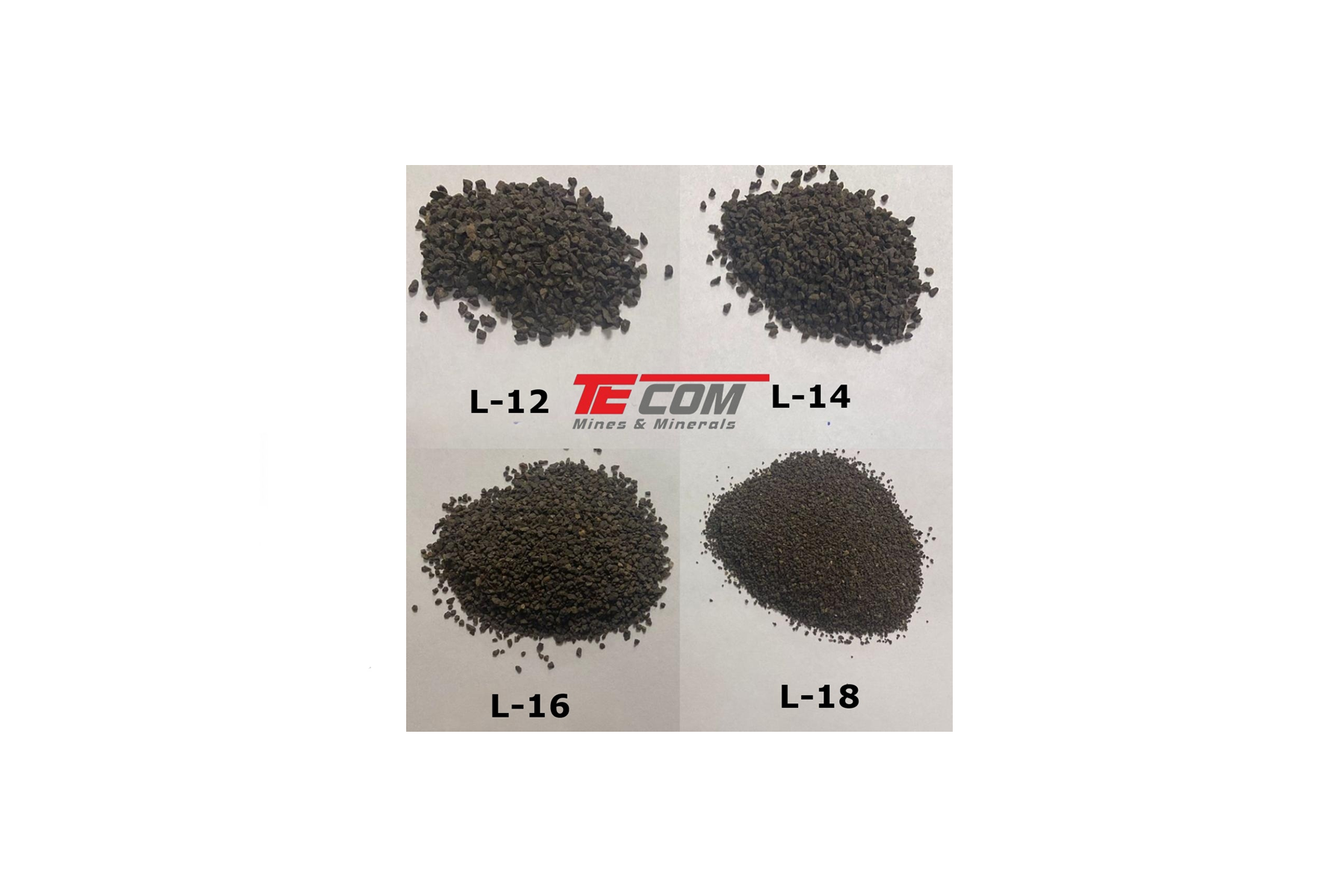 Turkish emery corundum grains in stock